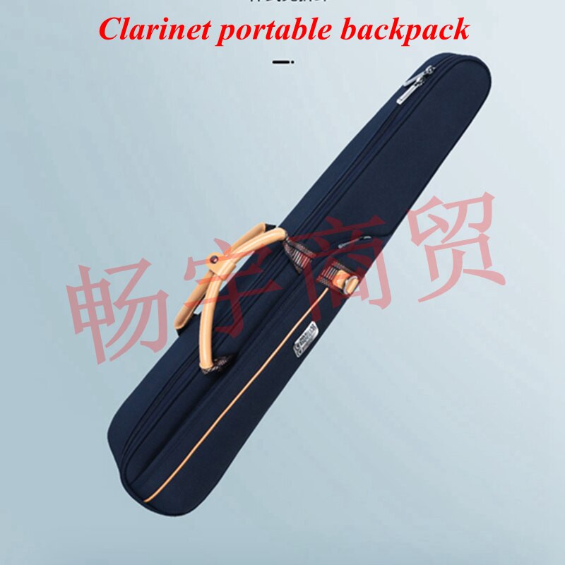클라리넷 케이스 가방 통합 관악기 케이스 부품, 방수 휴대용 클라리네트 백팩